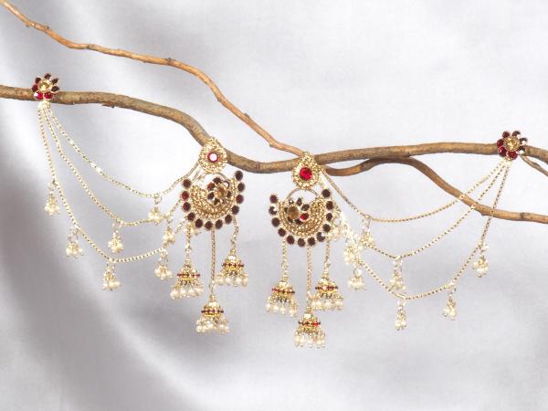 Indian earrings "Nikhila"